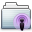 Podcast Folder Graphite Stripe Icon 32x32 png